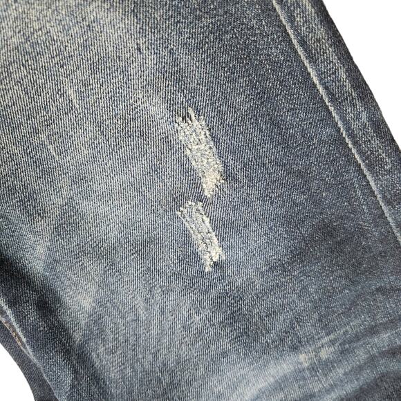 Free People denim overalls blue washed womens size 24 - Picture 8 of 11